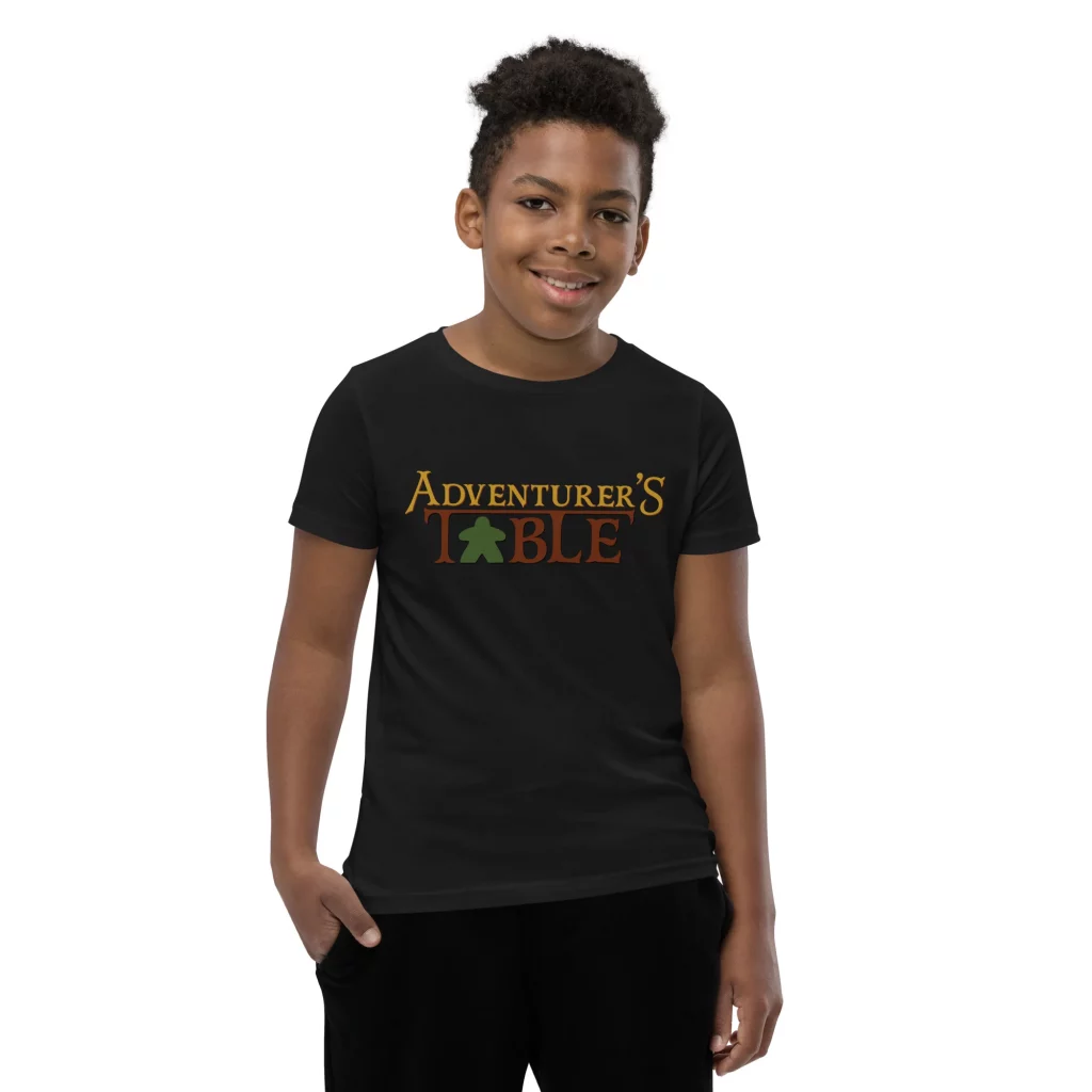 Adventurer's Table Youth Short Sleeve Tee Shirt